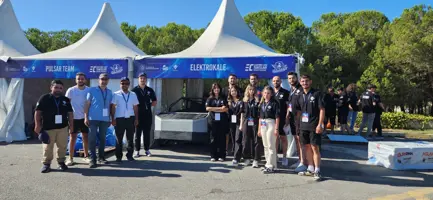 Kırıkkale Üniversitesi Öğrencileri Yerli Motorlu Elektrikli Arabaları İle Teknofest 2024 yarışlarına katıldı.