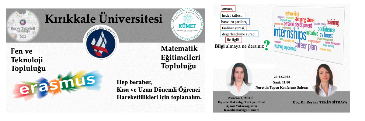 Erasmus Hareketliliği Hakkında Söyleşi- 20.12.2023