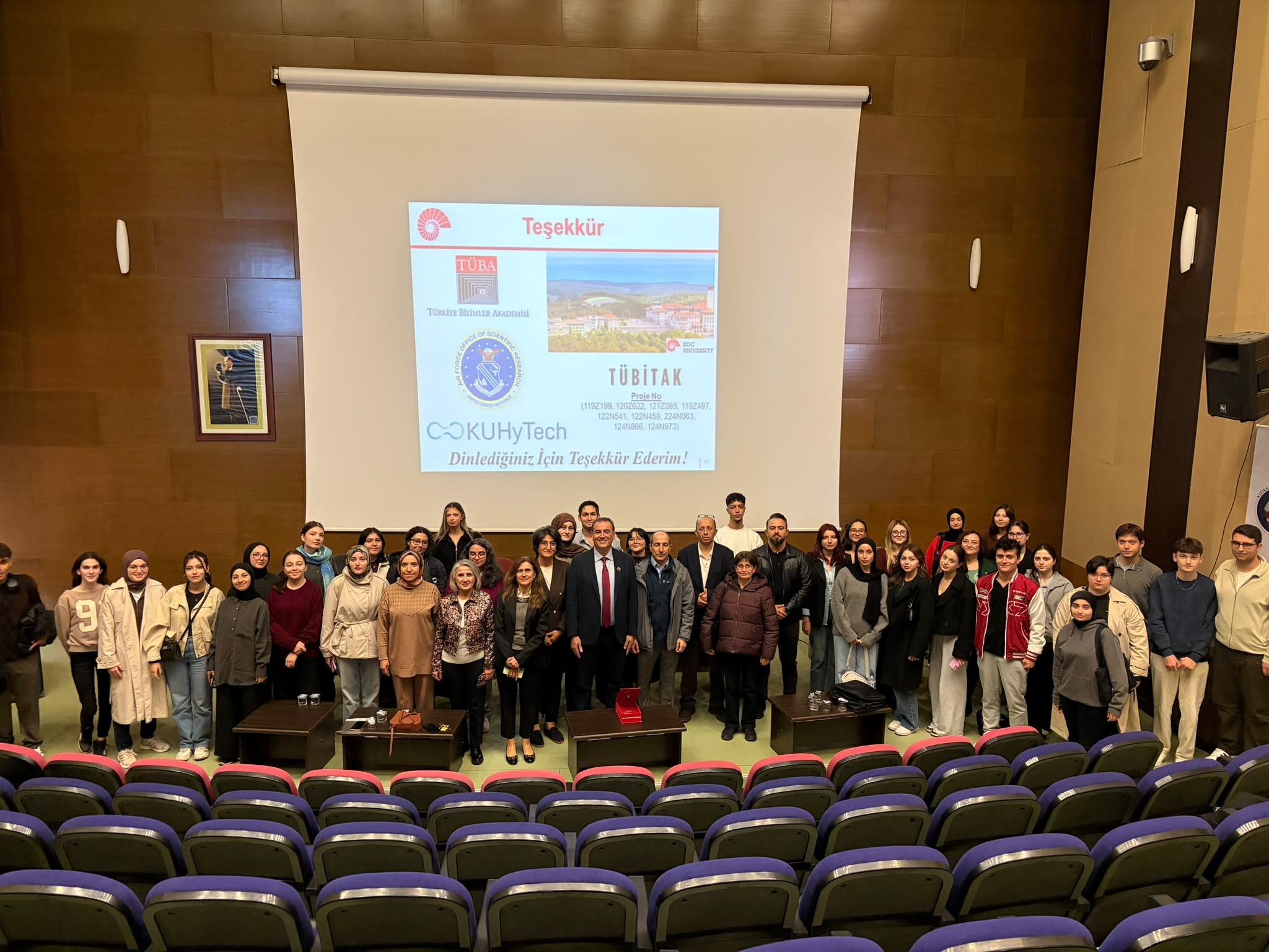 Prof. Dr. Önder METİN’den “Nanomalzemelerle Sürdürülebilir Teknolojilerin Geliştirilmesi” Konferansı