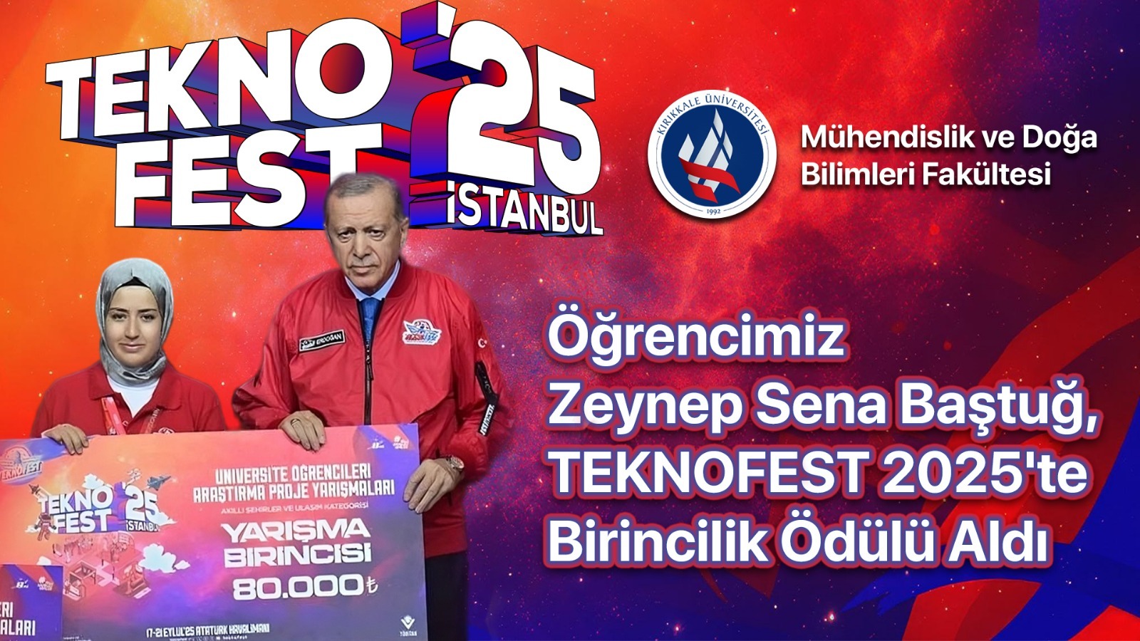 Fakültemizden TEKNOFEST Türkiye Birinciliği