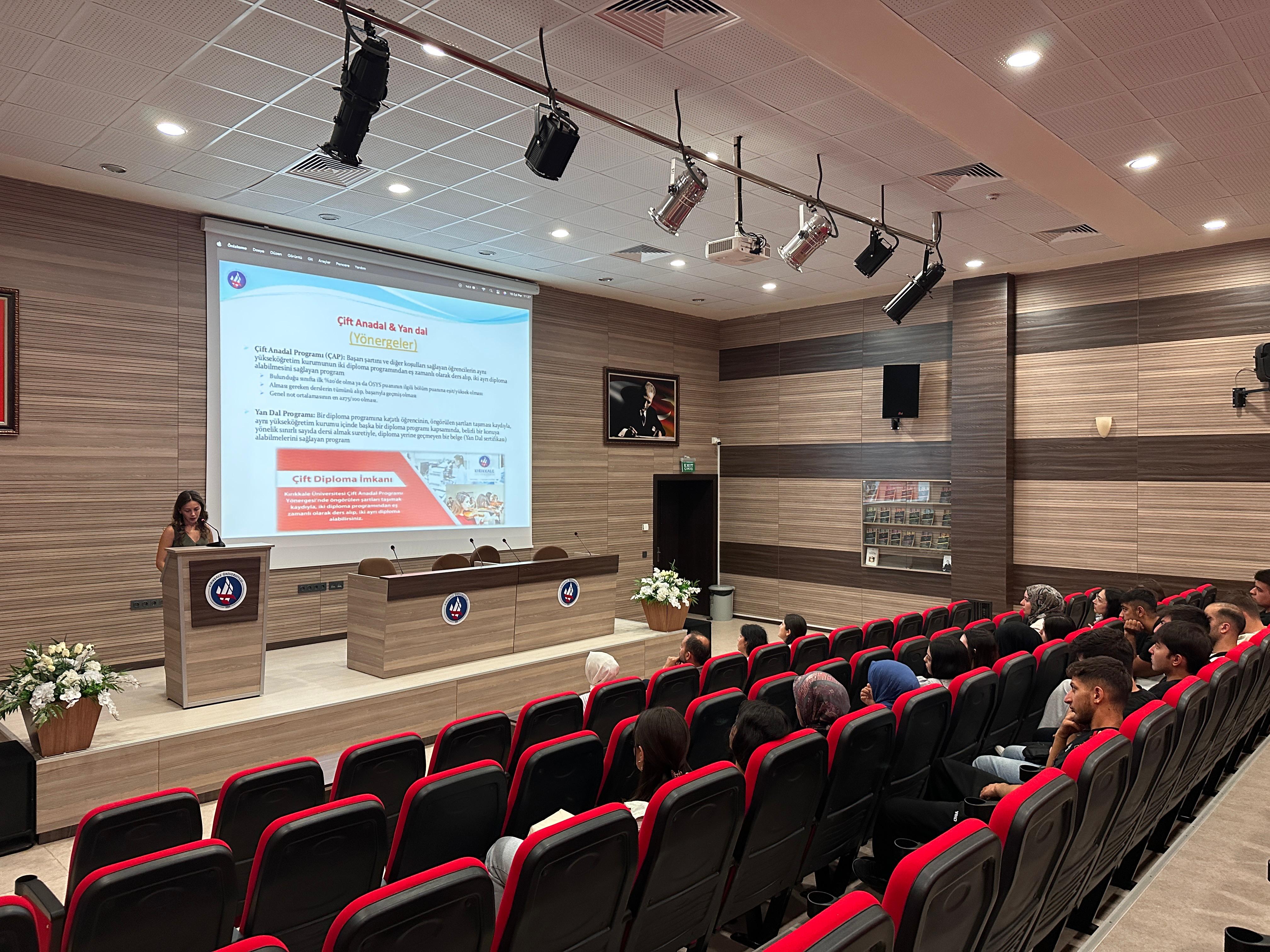 2025-2026 Eğitim Öğretim Yılı Okul Öncesi Eğitimi Anabilim Dalı Oryantasyon Toplantısı Yapılmıştır