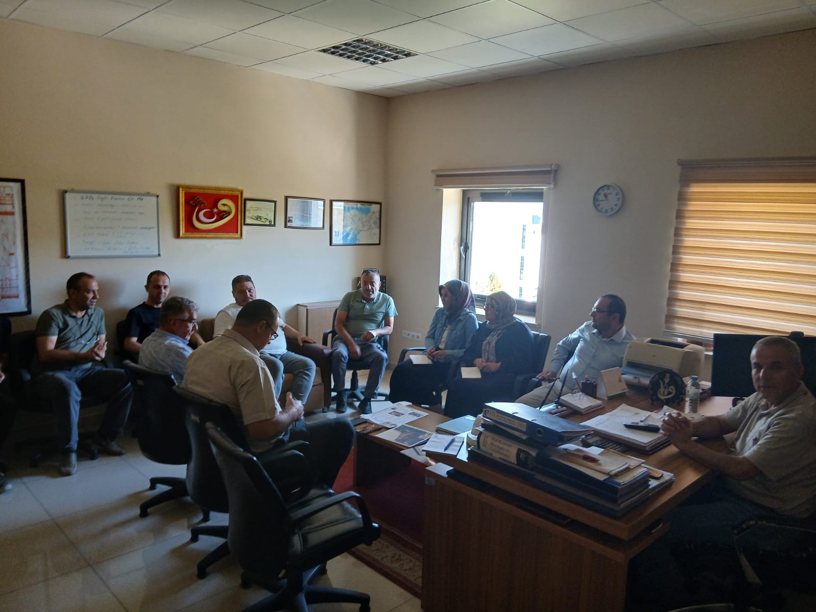 Birim İstişare Toplantıları Kapsamında İdari ve Mali İşler Dairesi Başkanlığına Ziyaretimiz