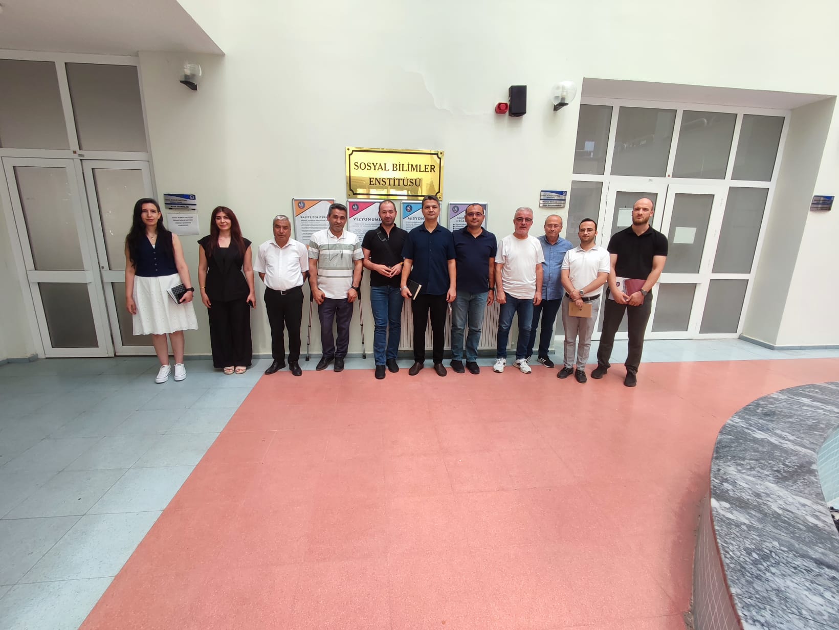 Birim İstişare Toplantıları Kapsamında Sosyal Bilimler Enstitüsüne Ziyaretimiz