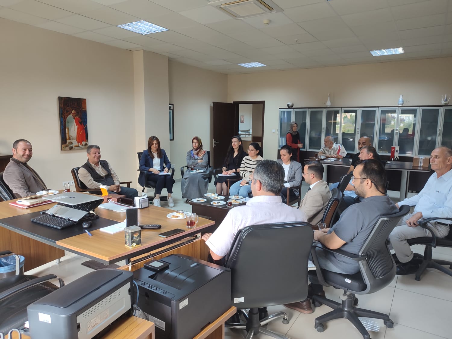 Birim İstişare Toplantıları Kapsamında Sağlık Kültür ve Spor Dairesi Başkanlığına Ziyaretimiz