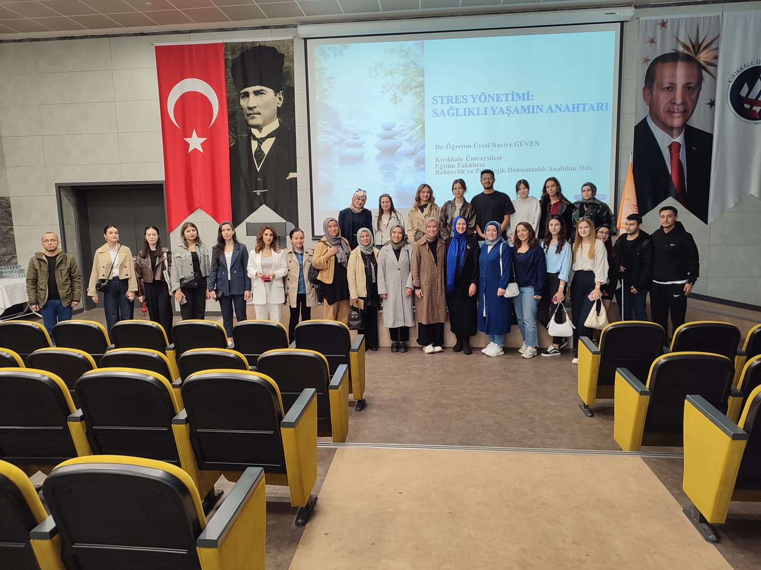 "Stres ve Yönetimi" Konulu Eğitim 16 Ekim 2025 Tarihinde Gerçekleştirildi