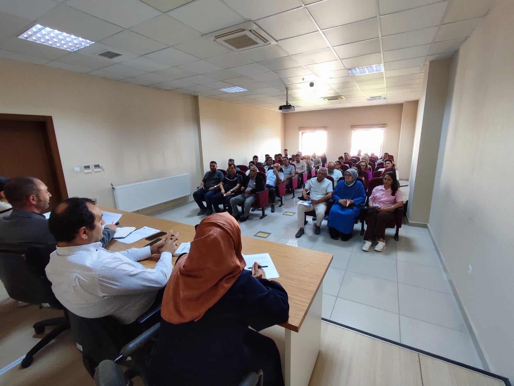 Arşiv ve Sicil Şube Müdürlüğü tarafından Bilgilendirme Toplantısı yapıldı
