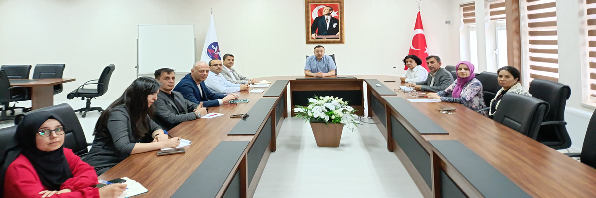 Eğitim Fakültesi ile yapılan Birim İstişare Toplantısı