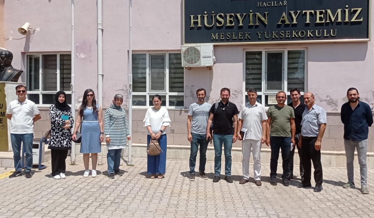 Hacılar Hüseyin Aytemiz Meslek Yüksekokulu ile yapılan Birim İstişare Toplantısı