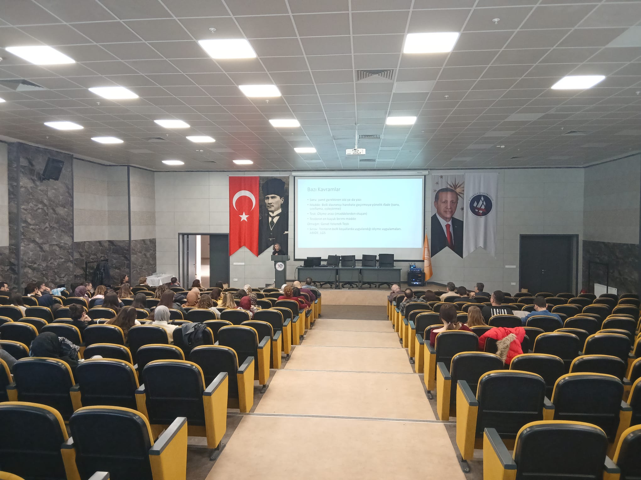 Ölçme ve Değerlendirme (Bilişsel Özelliklerin Ölçülmesi) Konulu Eğitim Gerçekleştirildi
