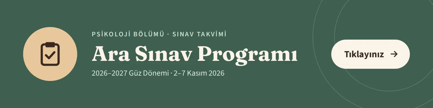 2026-2027 GÜZ DÖNEMİ ARA SINAV PROGRAMI