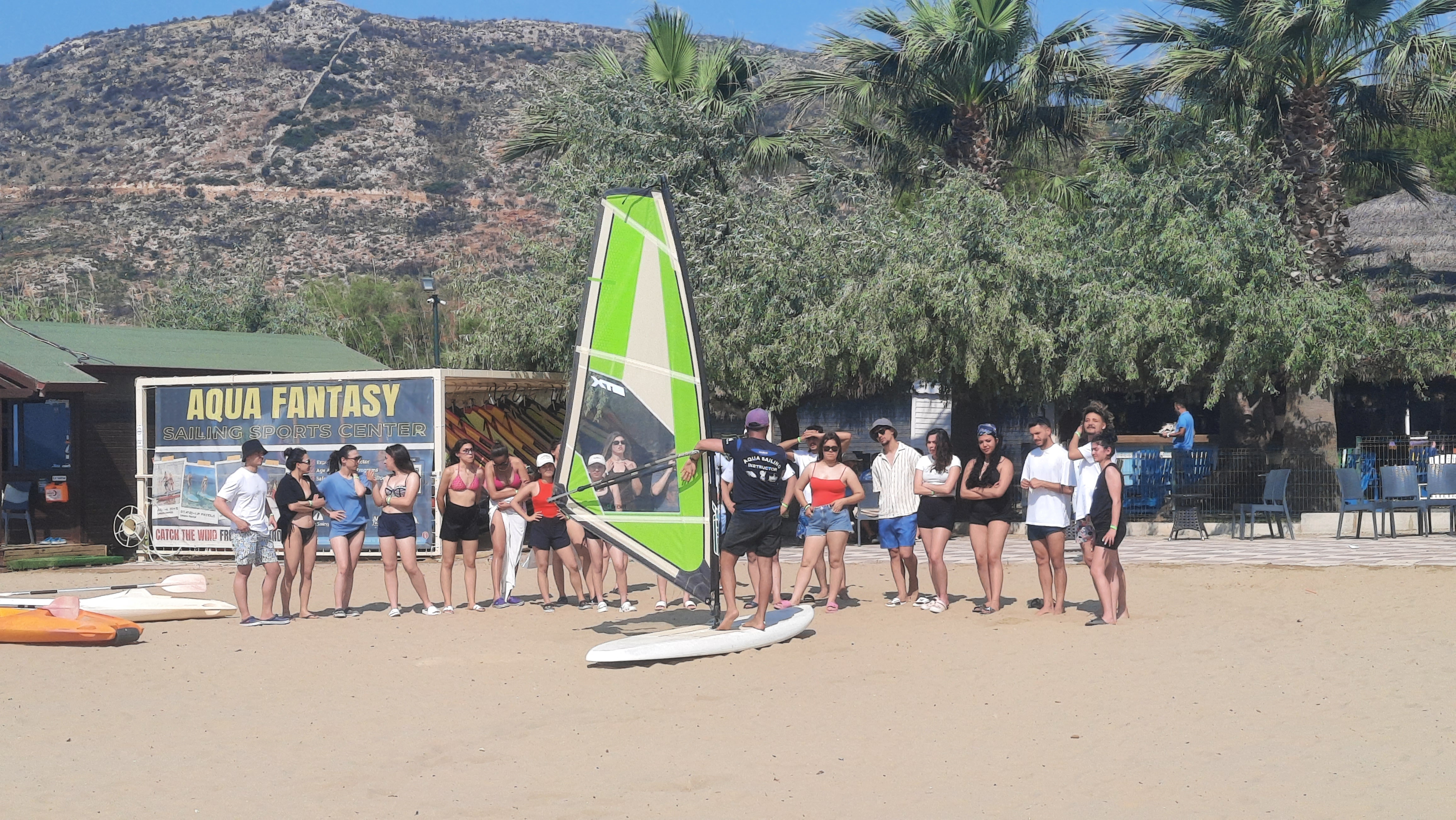 Kırıkkale Üniversitesi ve Pamukkale Üniversitesi Spor Bilimleri Fakültesi Rekreasyon Bölümleri Ortak Yelken ve Rüzgâr Sörfü Kampı Başladı