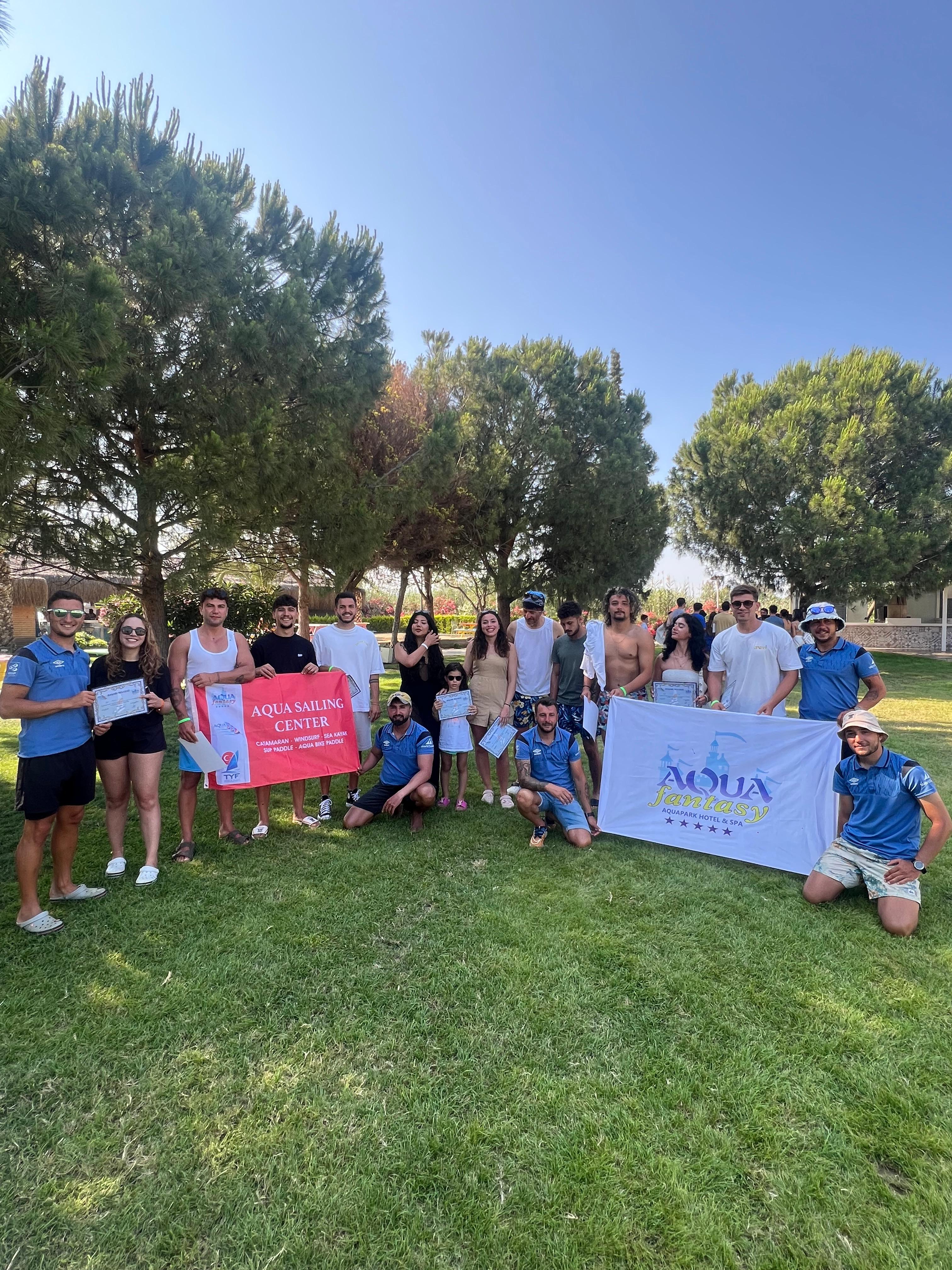 Kırıkkale Üniversitesi ve Pamukkale Üniversitesi Rekreasyon Bölümleri Ortak Yelken ve Rüzgâr Sörfü Kampı Başarıyla Tamamlandı