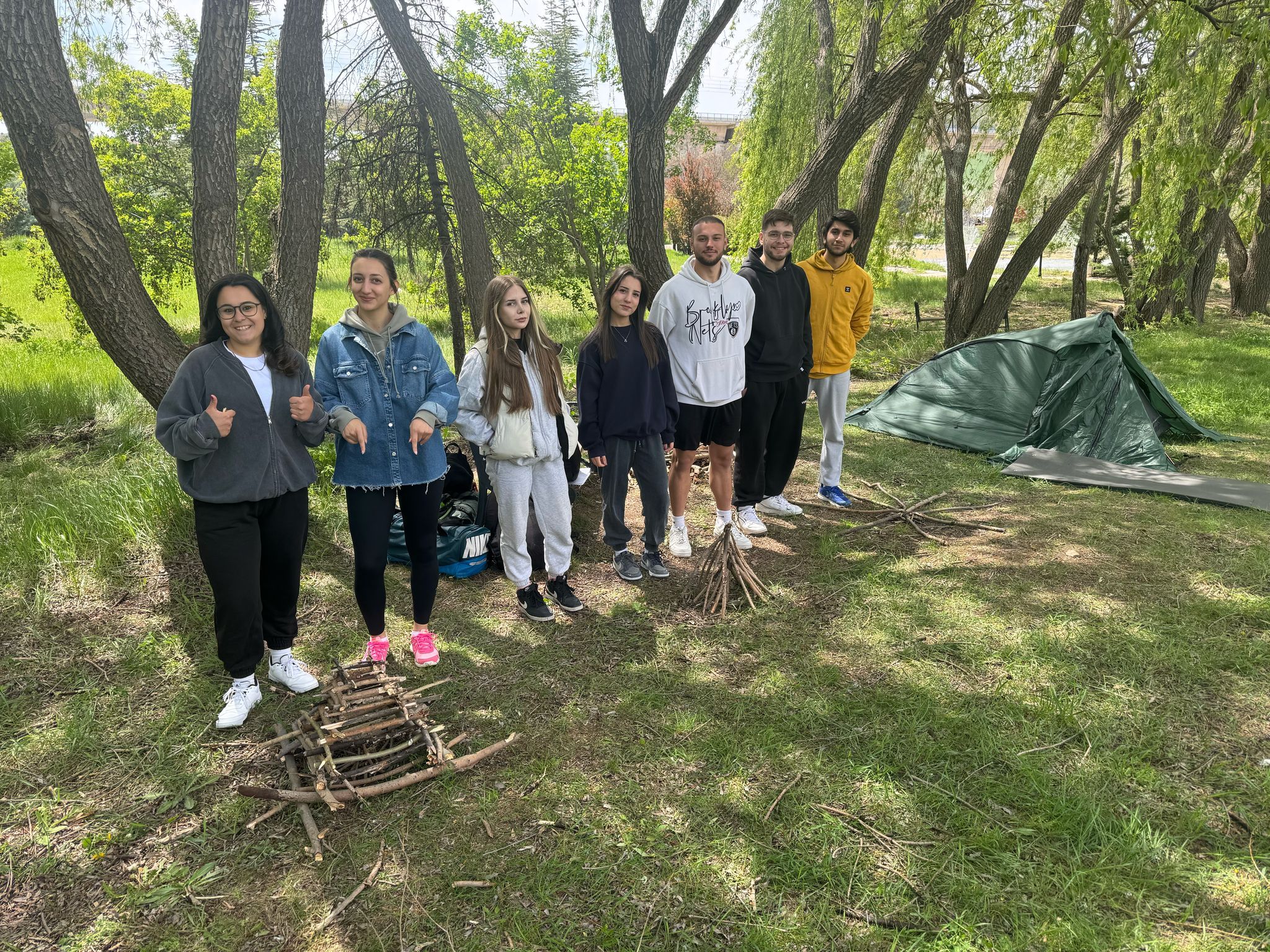 Rekreasyon Öğrencilerinden Doğa Temelli Uygulamalı Eğitim Etkinliği