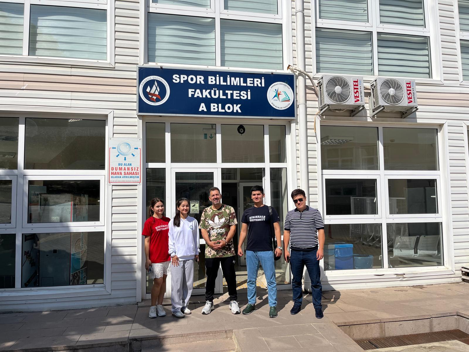 Özbekistan Zarmed Üniversitesi Öğrencilerinden Bölümümüze Ziyaret