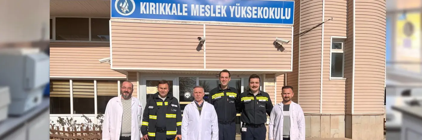 Dış Paydaşımız Kırıkkale Tüpraş Rafinerisi Mühendislerinin Bölümümüze Ziyareti.