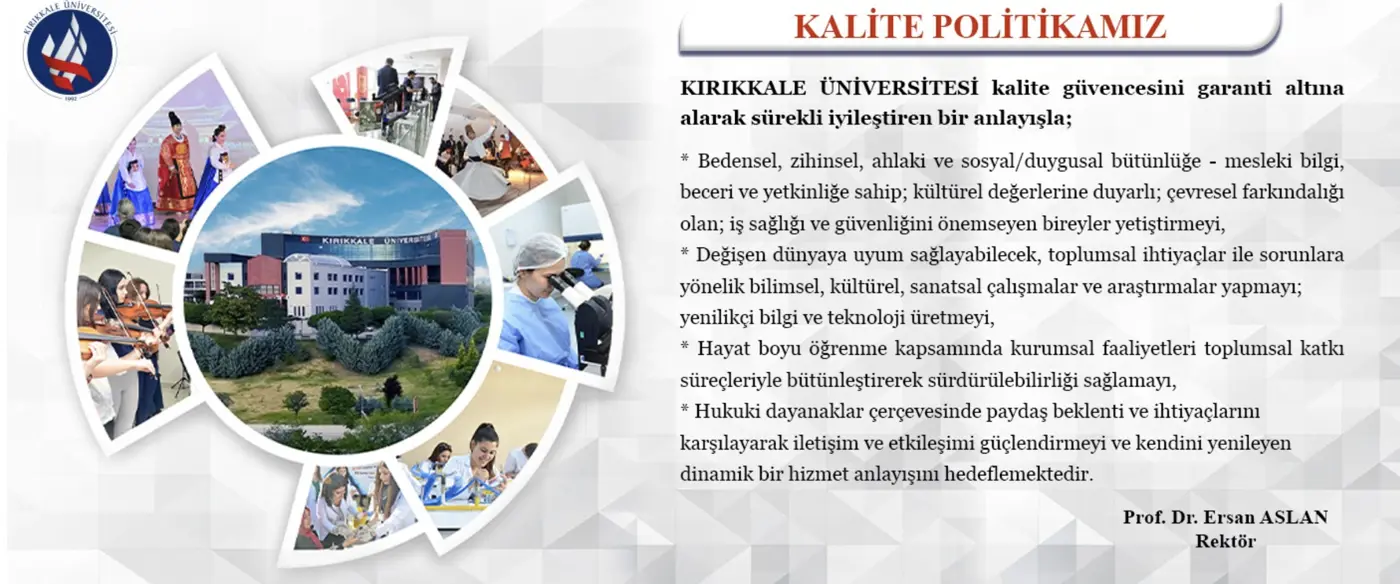 KALİTE POLİTİKAMIZ