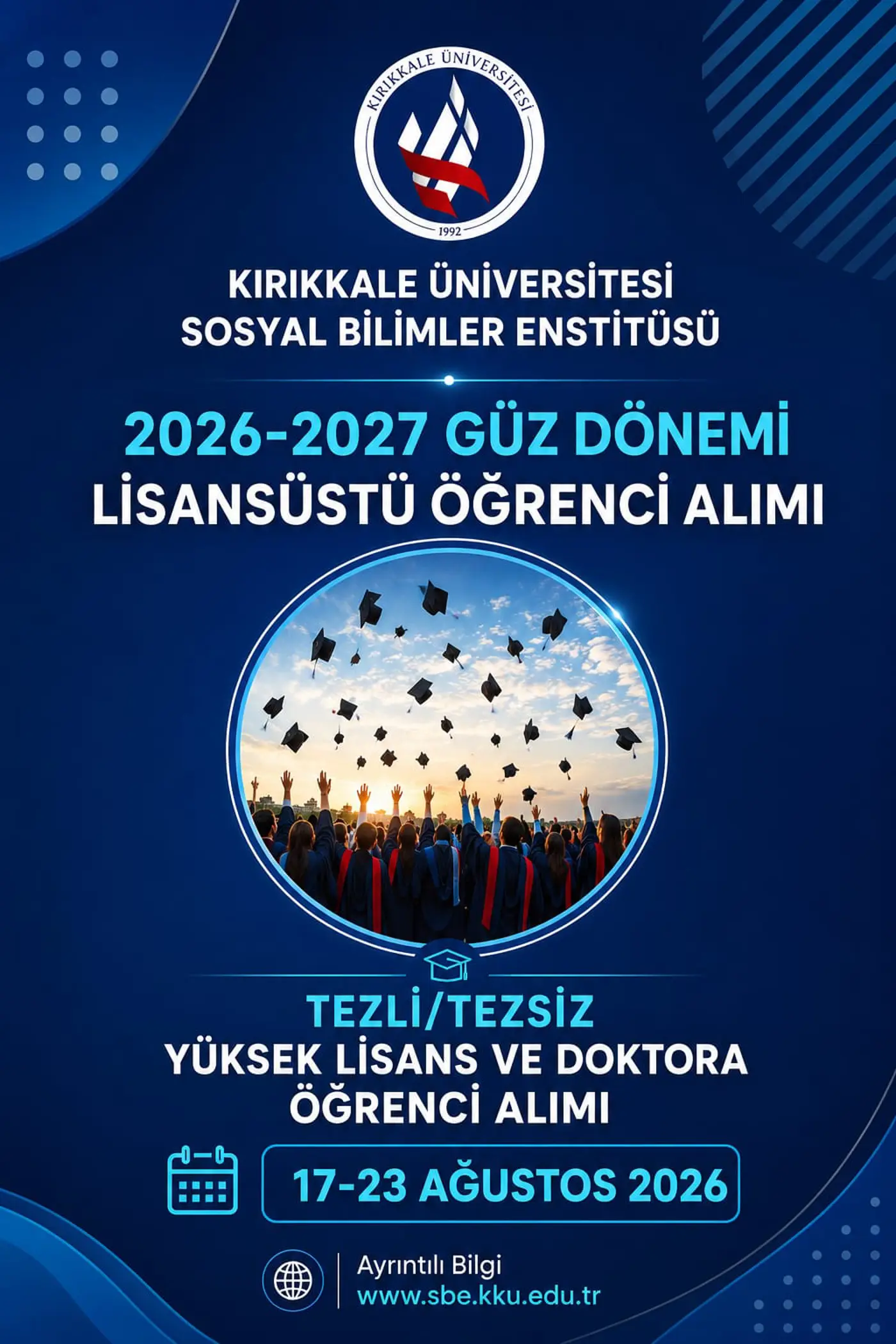 Yüksek Lisans Öğrenci Alımı