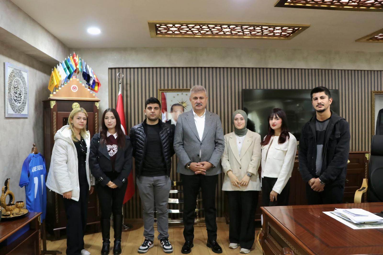 Siyaset Bilimi ve Kamu Yönetimi Topluluğu'ndan Yahşihan Belediye Başkanı Ahmet Sungur’a Ziyaret