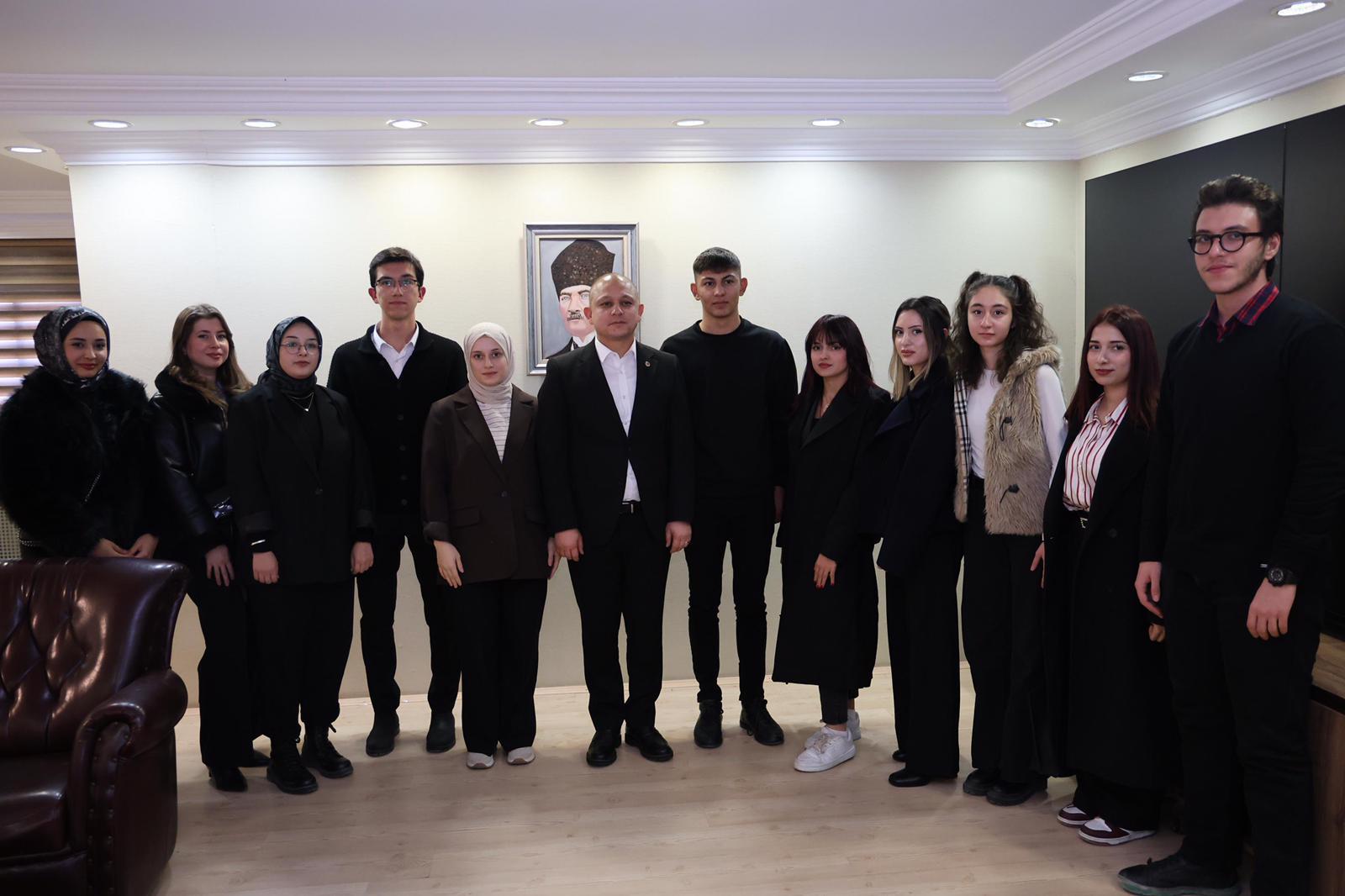 Siyaset Bilimi ve Kamu Yönetimi Topluluğu'ndan Kırıkkale Belediye Başkanı Ahmet Önal’a Ziyaret