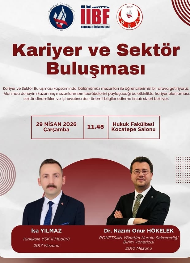 Mezunlarımız Öğrencilerimizle Kariyer ve Sektör Deneyimlerini Paylaşacak