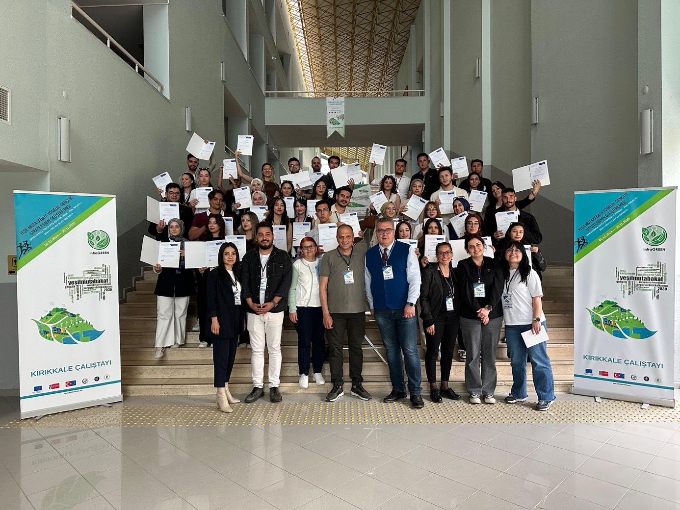 Yeşil Mutabakata Yönelik Gençlik Stratejisinin Geliştirilmesi Projesi’nin Kırıkkale Çalıştayı Etkinlikleri Sona Erdi