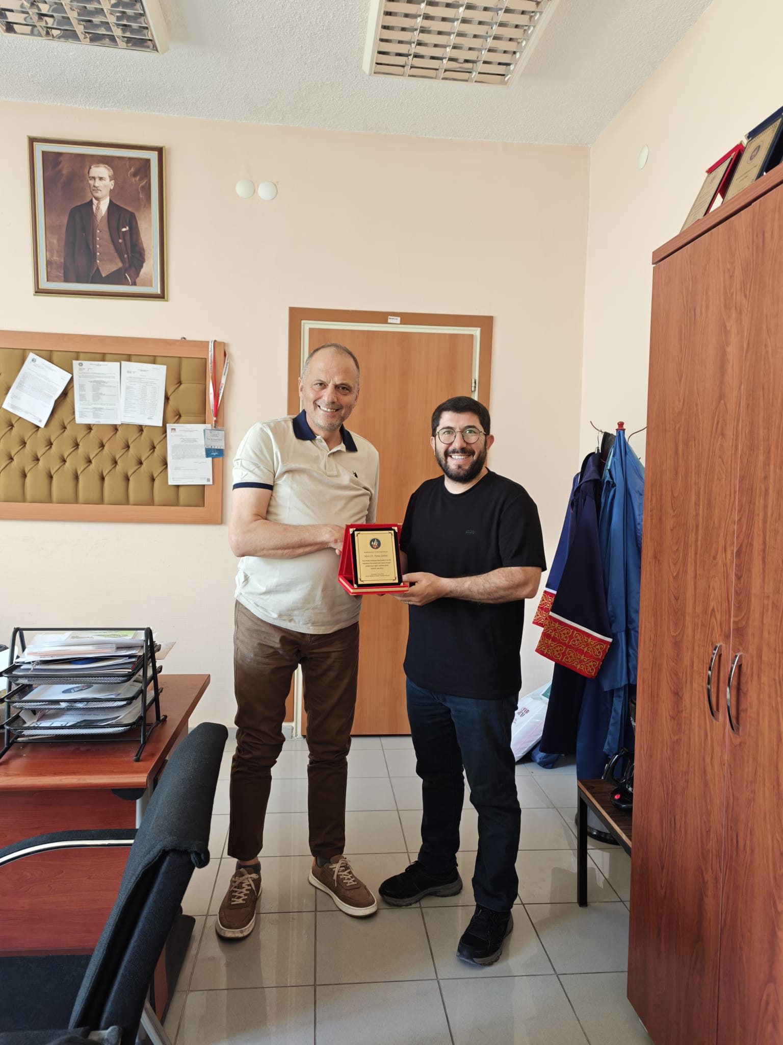 Dr. Öğr. Üyesi Yunus Şahbaz’a Teşekkür