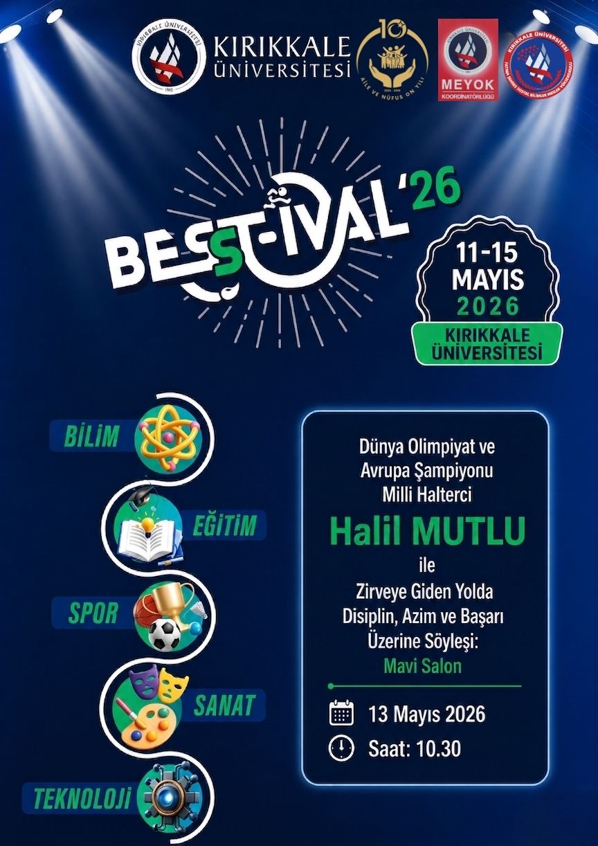 BESST-İVAL 2026 COŞKUSU Devam Ediyor!-Milli Halterci Halil MUTLU ile Spor-Söyleşi Etkinliği