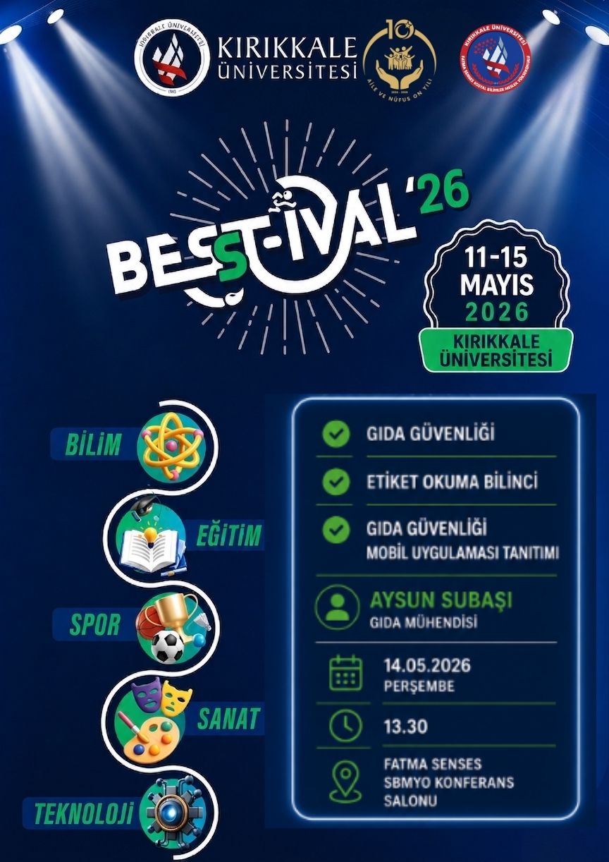 BESST-İVAL 2026 COŞKUSU Fatma Şenses Meslek Yüksekokulumuzda Devam Ediyor!-Turizm ve Otel İşletmeciliği Programı Etkinliği