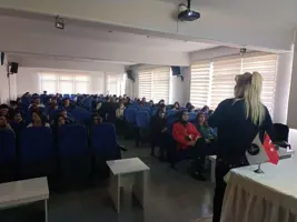 İl Sağlık Müdürlüğü Personellerinden HIV (AIDS) Konulu Konferans