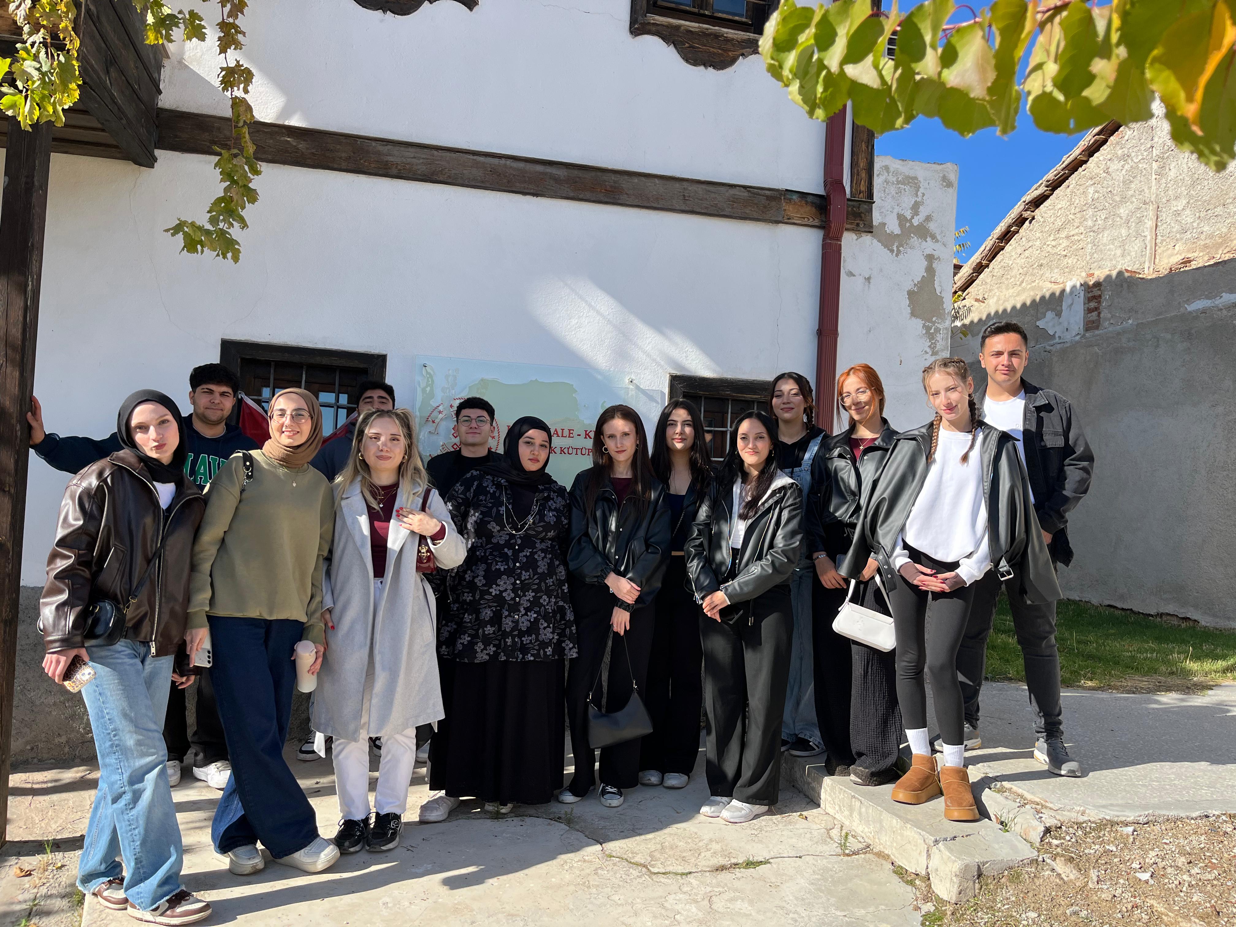 Meslek Yüksekokulumuz Öğrencileri Kırıkkale Gezisine Katıldılar