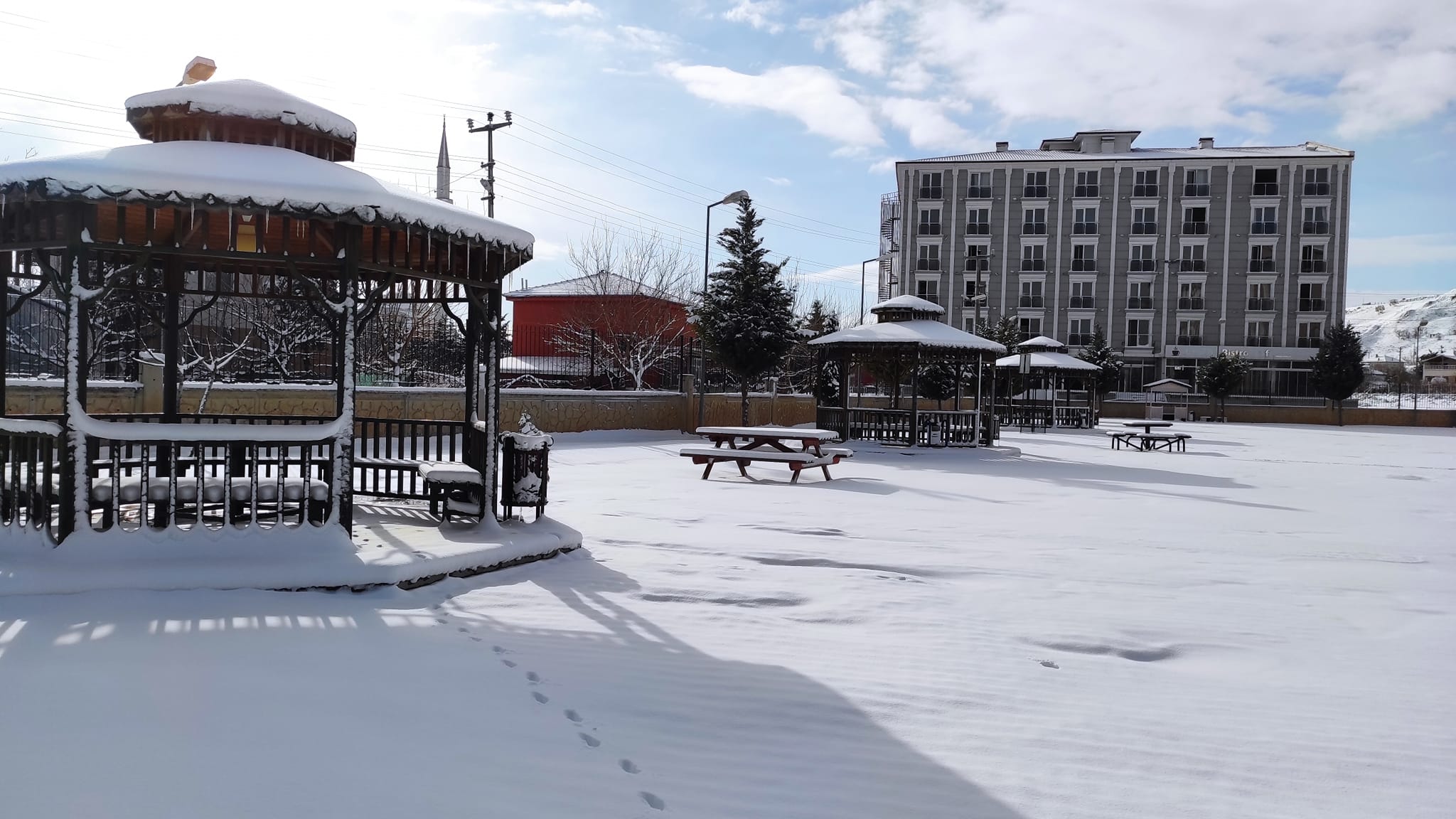 Yüksekokulumuz ve kar