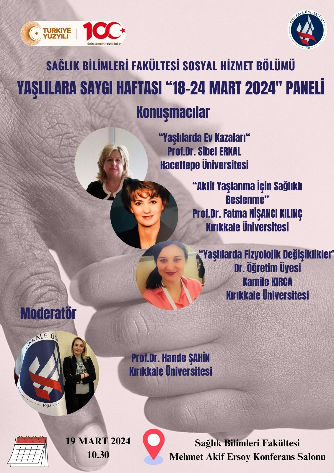 Yaşlılara Saygı Haftası "18-24 Mart 2024" Paneli