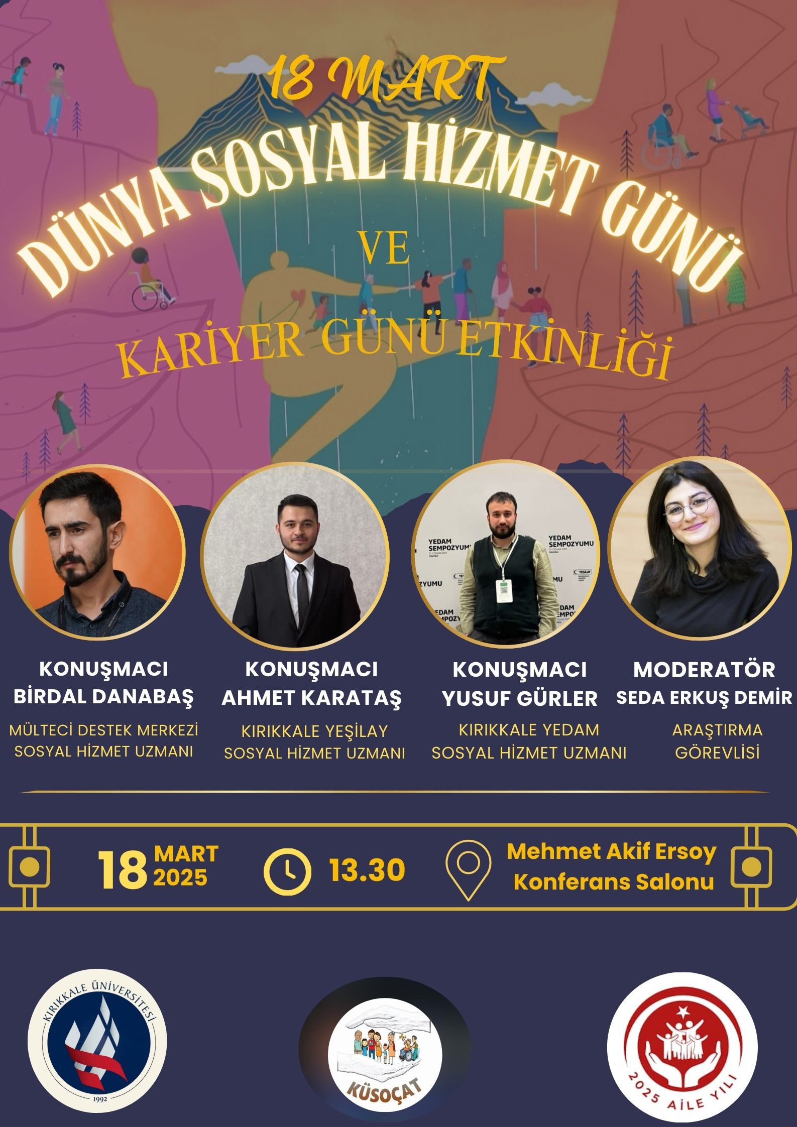 Dünya Sosyal Hizmet Günü ve Kariyer Günü Etkinliği