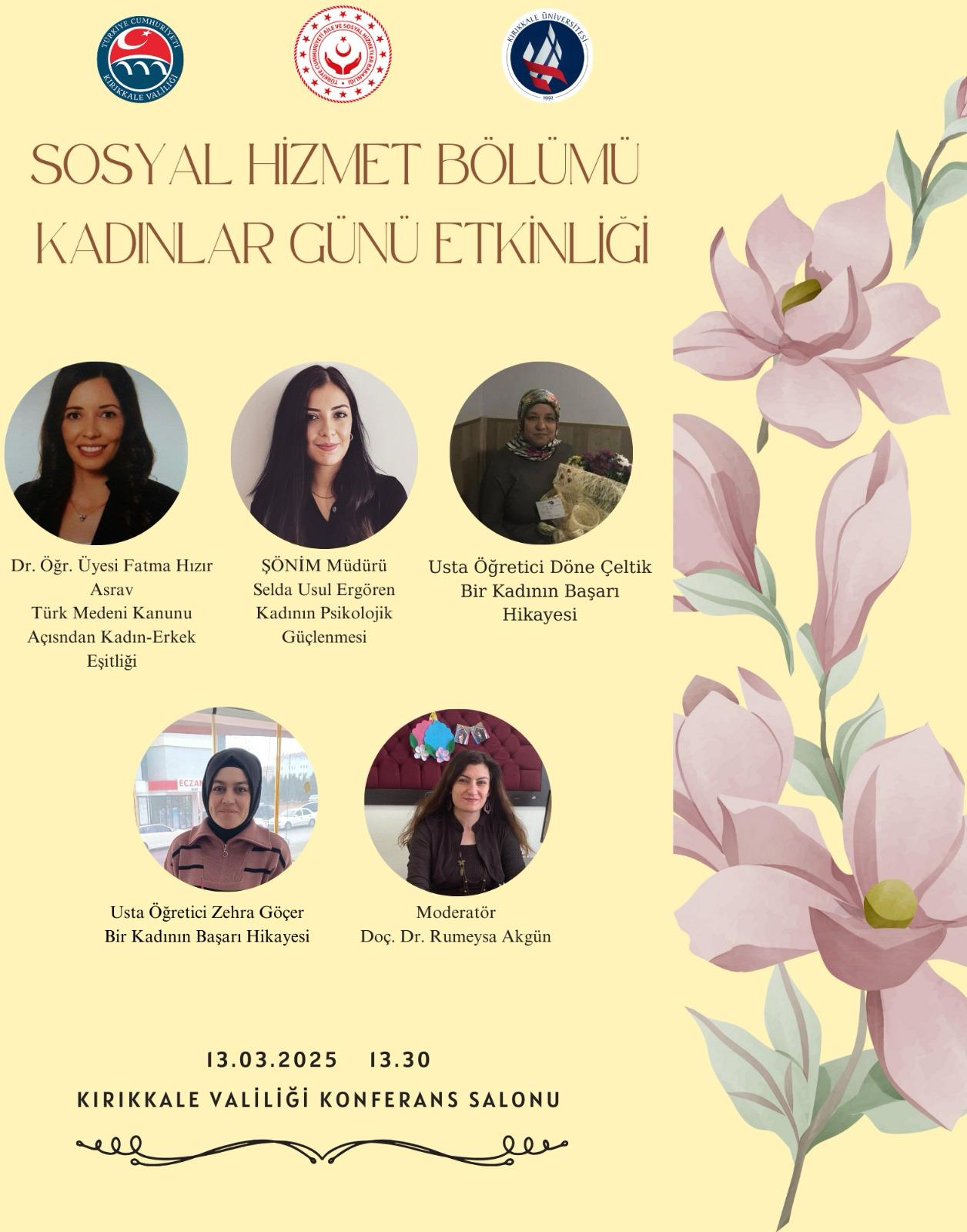 Kadınlar Günü Etkinliği