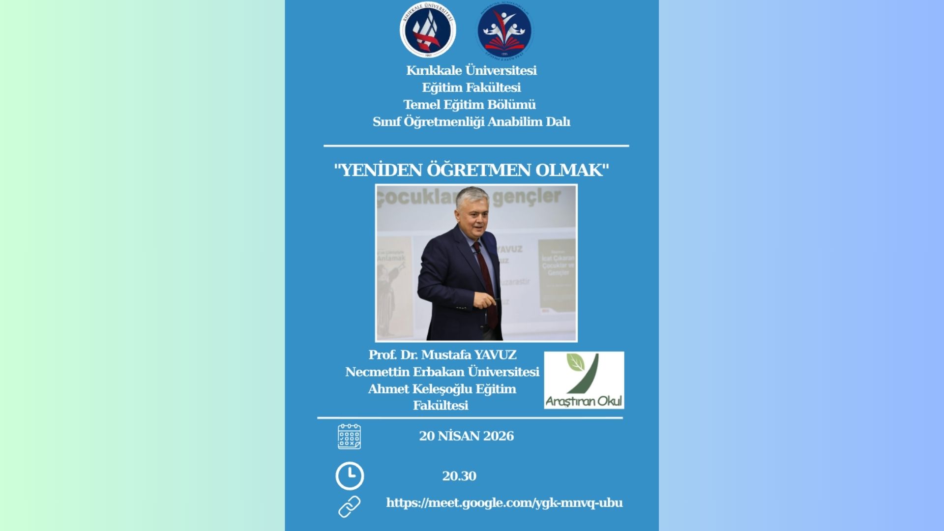 “Yeniden Öğretmen Olmak” Başlıklı Söyleşi Gerçekleştirildi