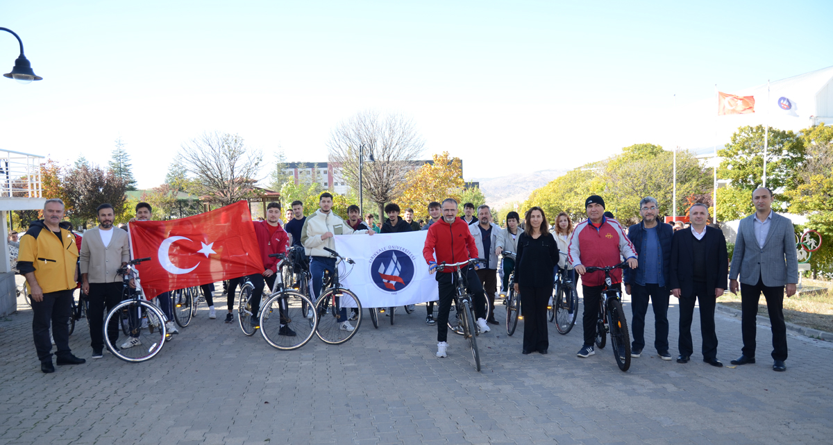 Kampüsümüzde Pedallar Cumhuriyet İçin Çevrildi