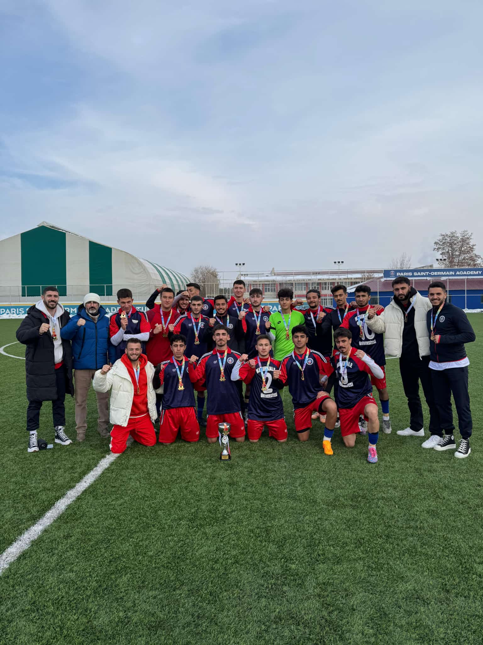 Üniversitemiz Futbol Takımından 3’de 3