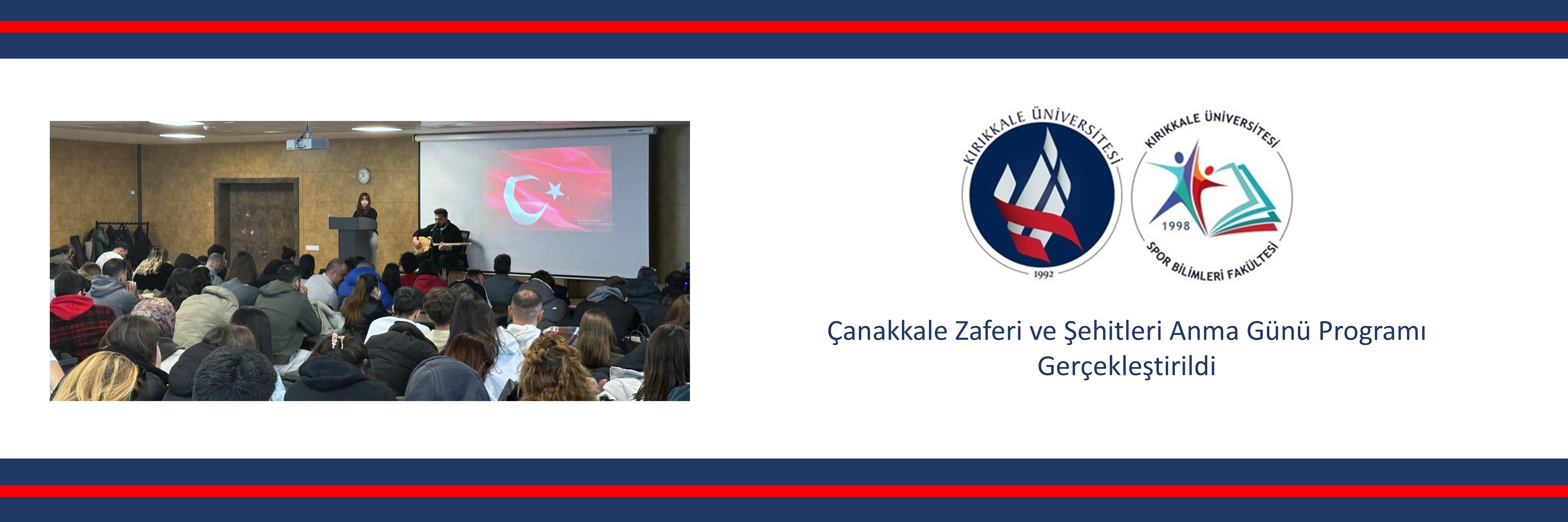 Çanakkale Zaferi ve Şehitleri Anma Programı Gerçekleştirildi