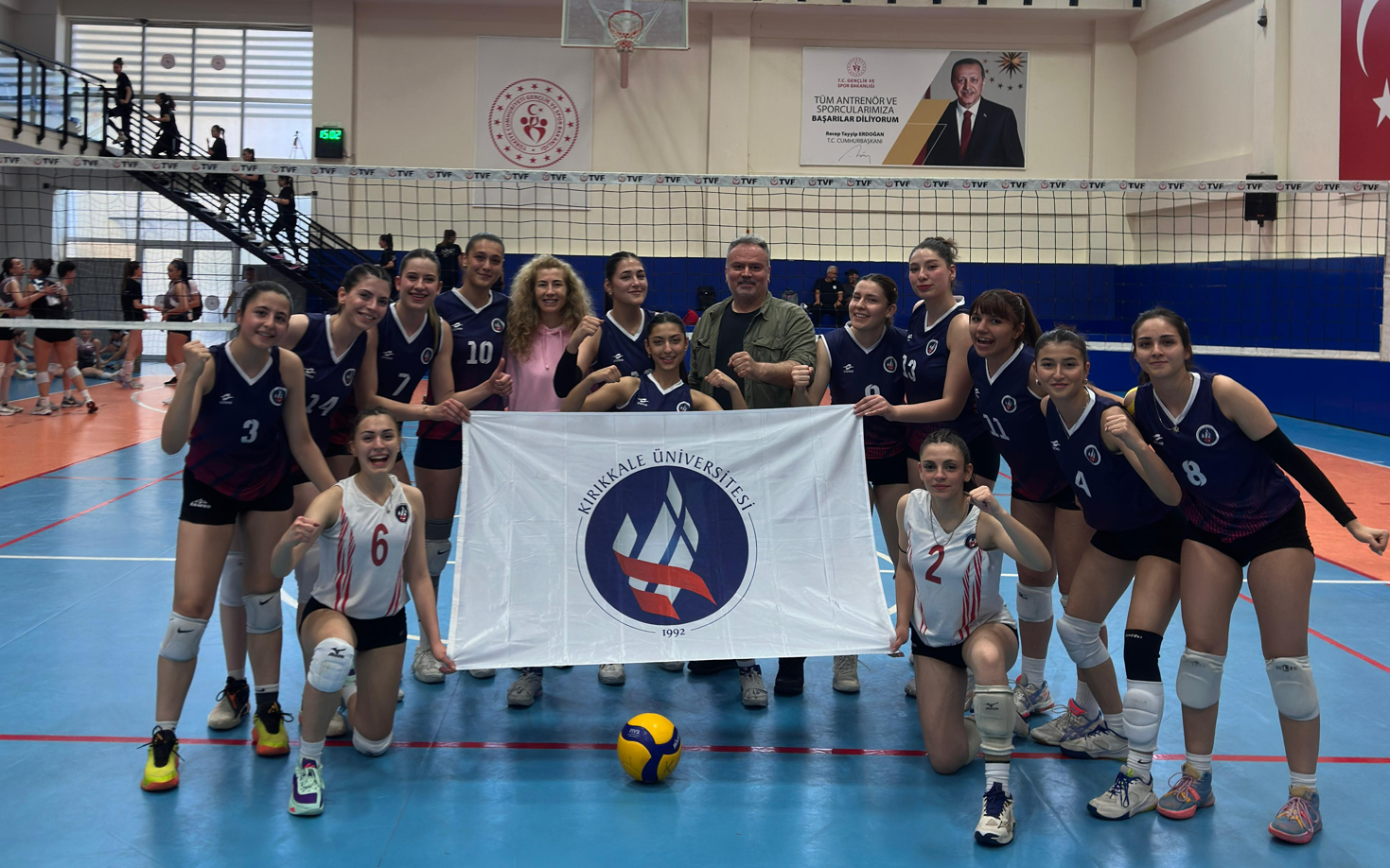 Voleybol Takımımız Süper Lig'te 
