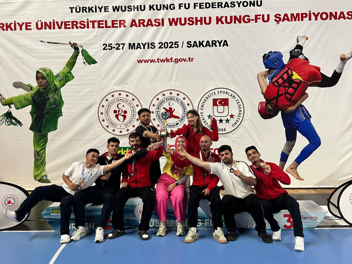 Üniversitemiz Sporcuları ÜNİLİG Wushu Kung Fu Şampiyonası’na Damga Vurdu