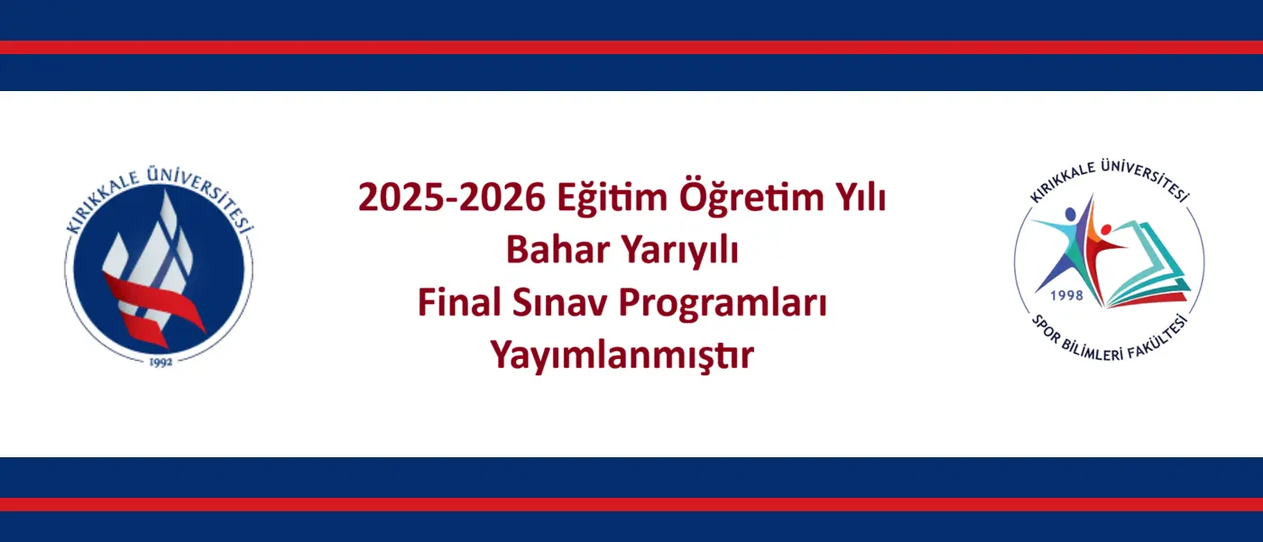 Final Sınav Programı