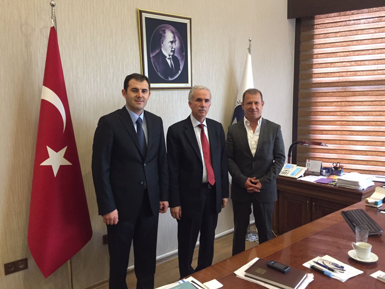 Rektörümüzü Ziyaret Ettik