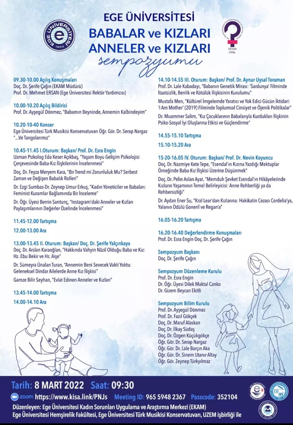 8 Mart Babalar ve Kızları - Anneler ve Kızları Sempozyumu