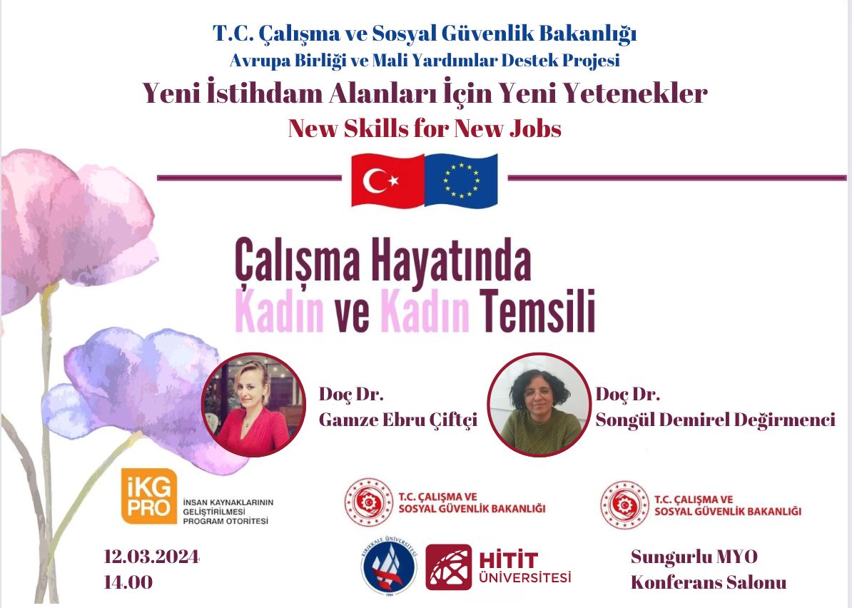 Sungurlu Meslek Yüksekokulu'nda 8 Mart Dünya Kadınlar Günü Münasebetiyle Konferans Düzenlendi