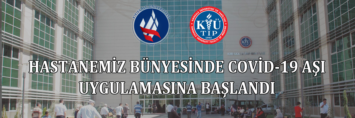 HASTANEMİZ BÜNYESİNDE COVİD-19 AŞI UYGULAMASINA BAŞLANDI