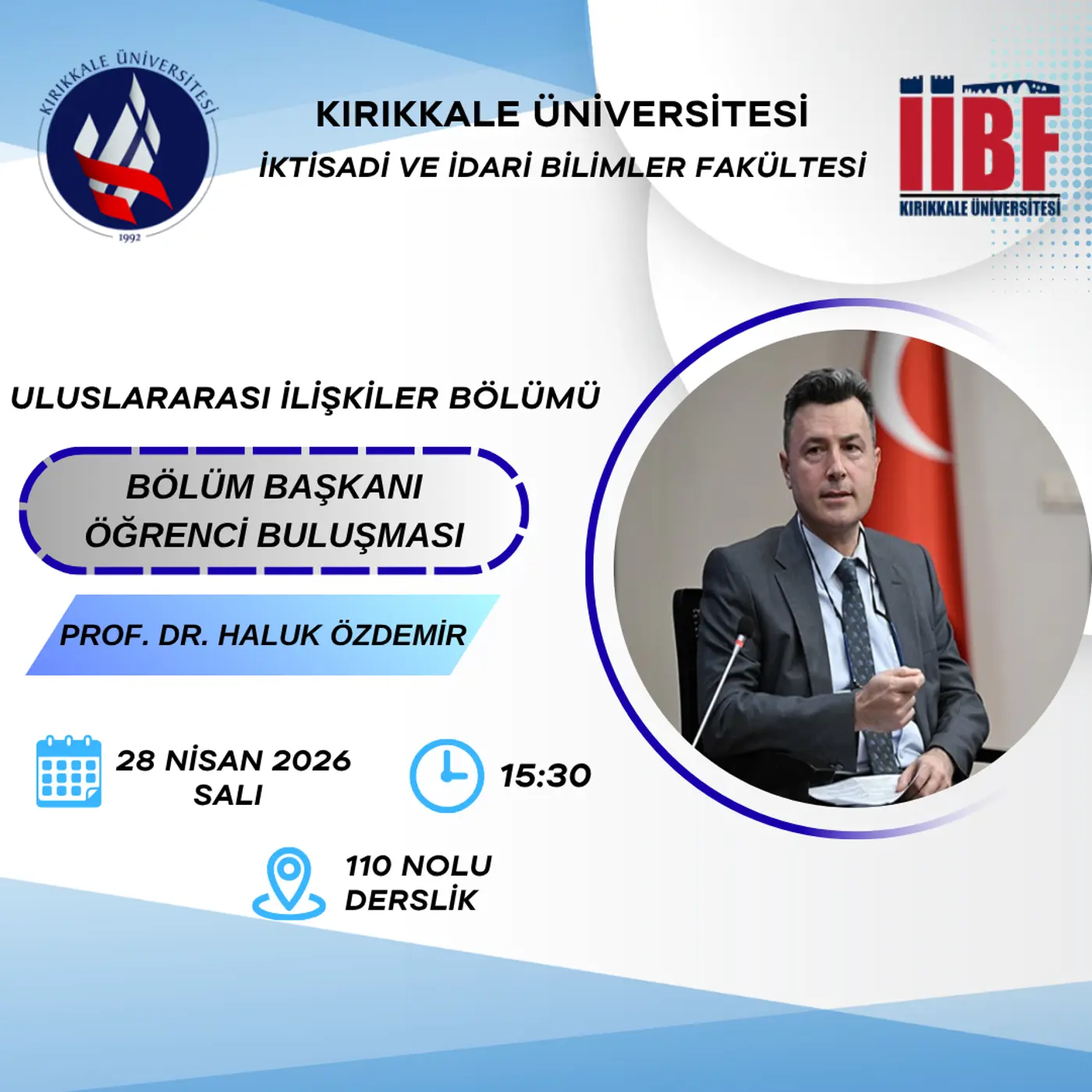 Bölüm Başkanı-Öğrenci Buluşması
