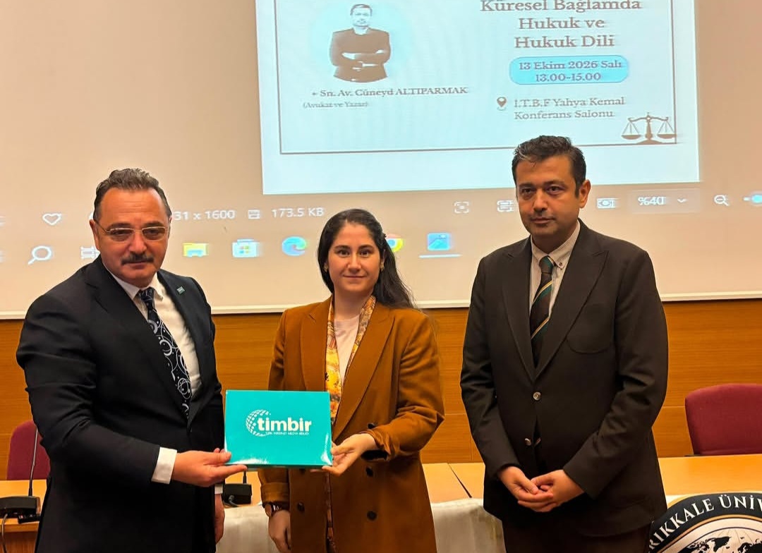 "Küresel Bağlamda Hukuk ve Hukuk Dili" Başlıklı Söyleşiyi Gerçekleştirdik
