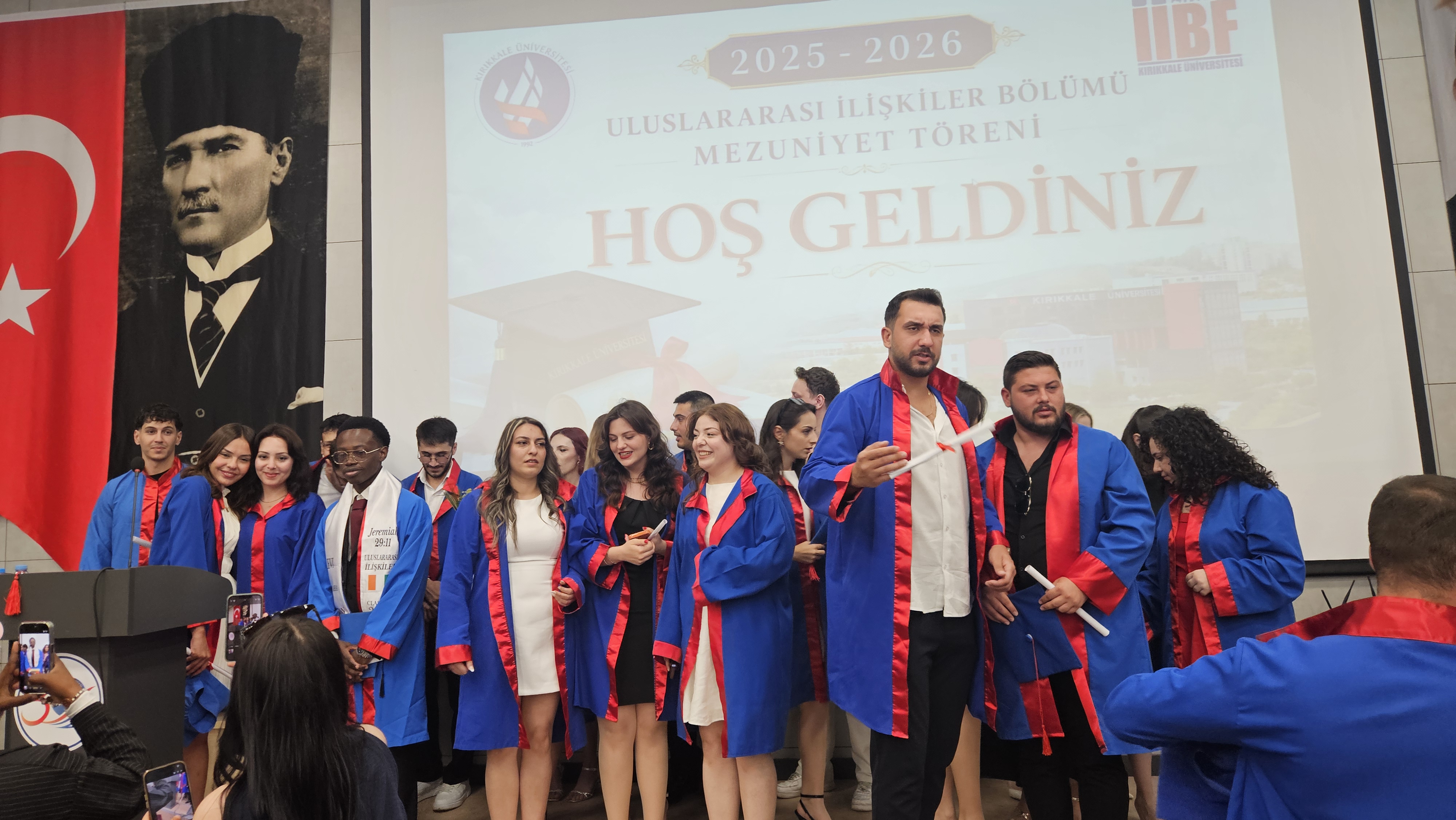 Bölümümüz 2025-2026 Akademik Yılı Mezuniyet Töreni Gerçekleştirildi