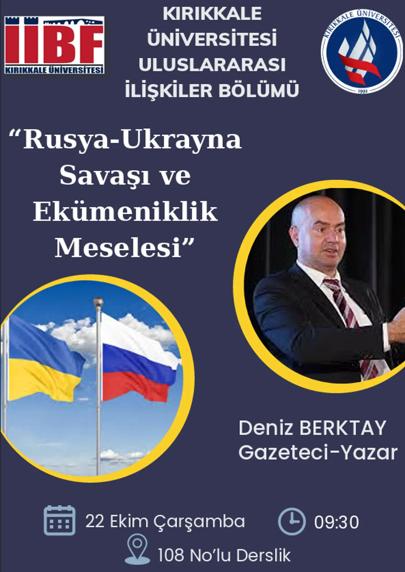 RUSYA-UKRAYNA SAVAŞI VE EKÜMENLİK MESELESİ SÖYLEŞİSİ