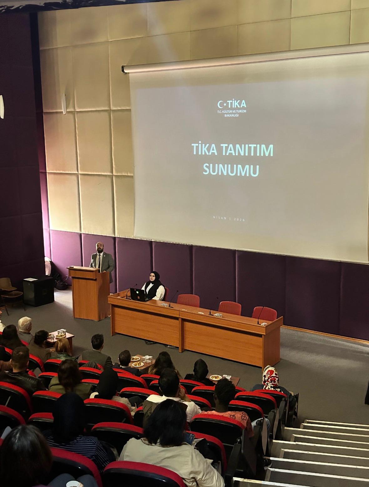 "Türkiye'nin Uluslararası Kalkınma Yardımlarında TİKA'nın Rolü" başlıklı konferans Gerçekleştirildi